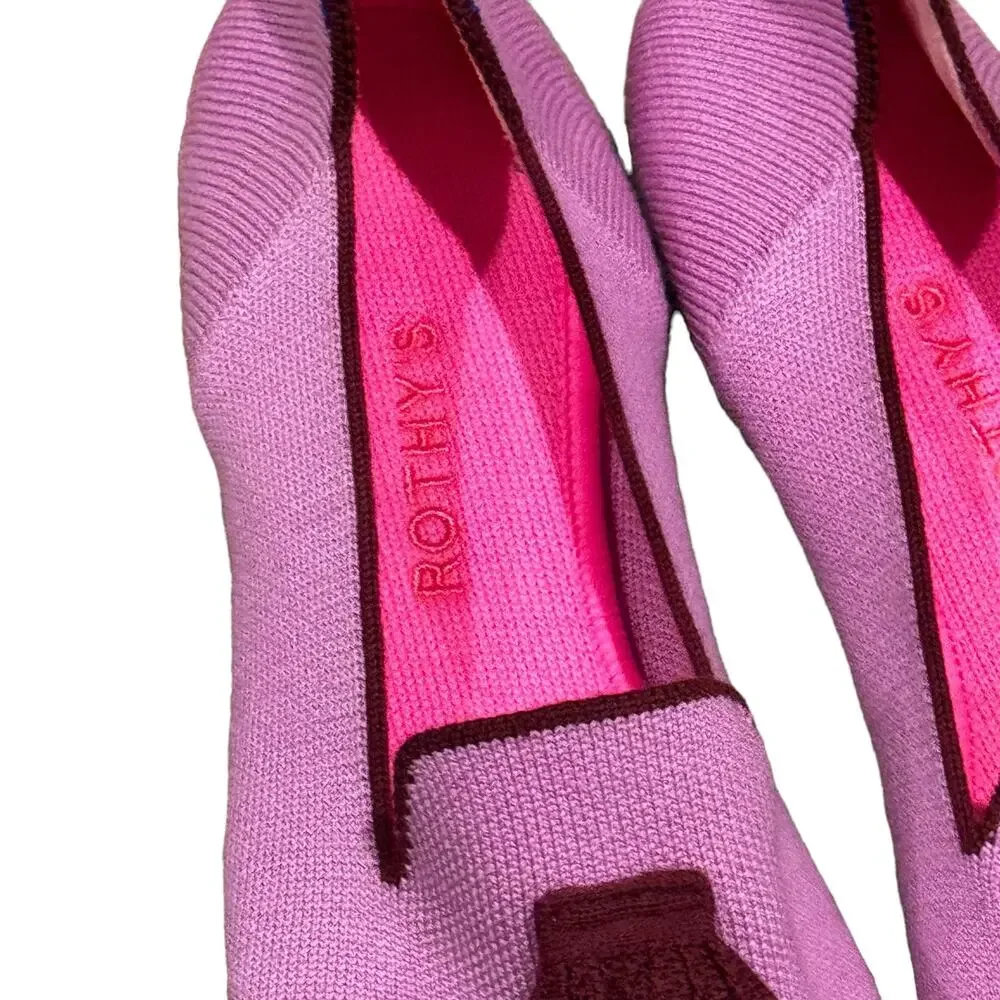 Rothy's Limited Edition The Merino Wool Tassel Slip On Loafer Size 9 NWOB - Picture 8 of 10